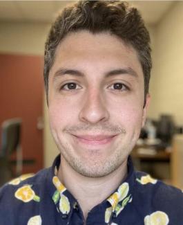 Portrait of graduate student Jose Garcia, speaker