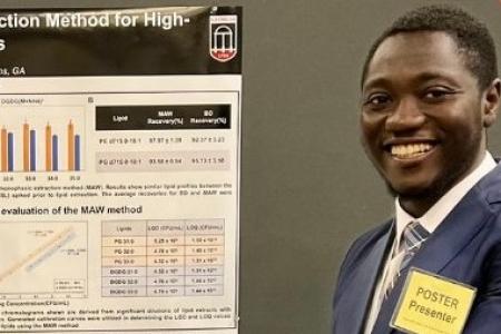 Portrait of Kingsley Bimpeh, graduate student speaker