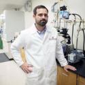 Portrait of Dr. Jason Locklin in his lab