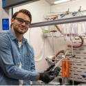 Jay Lawrence, speaker, in a lab setting